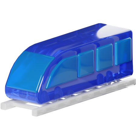 Train  3D Icon