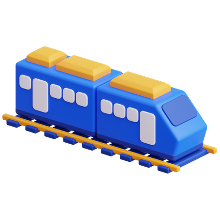 Train  3D Icon