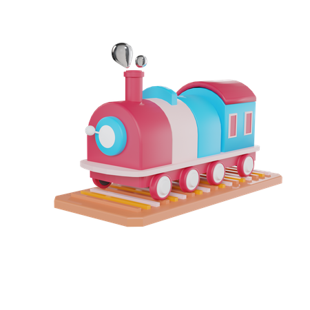 Train  3D Icon
