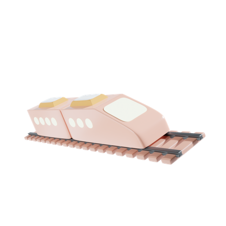 Train  3D Icon