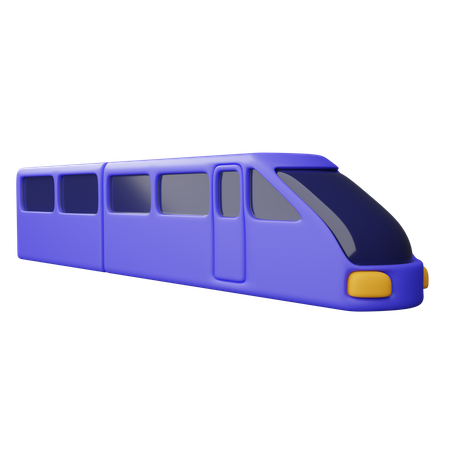 Train  3D Icon