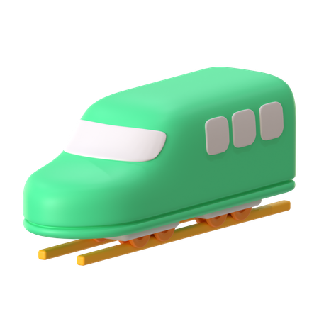 Train  3D Icon