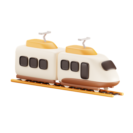 Train  3D Icon