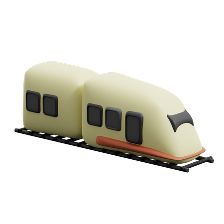 Train  3D Icon