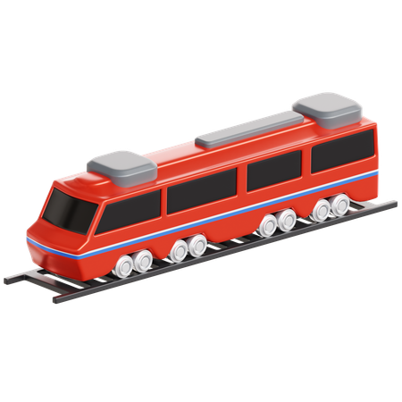 Train  3D Icon