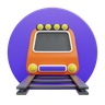 3d railway emoji