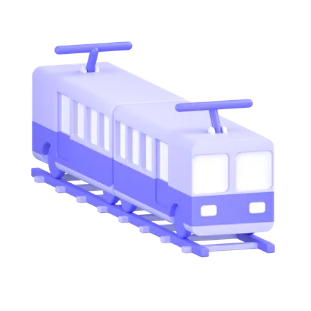 Train 3D Icon