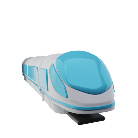 Train 3D Icon