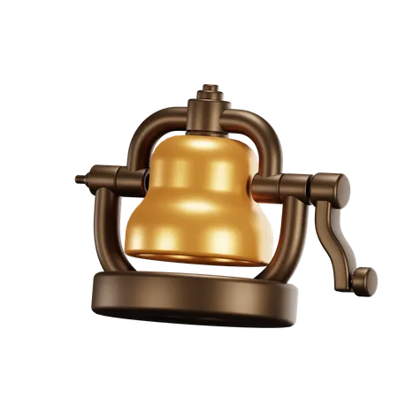 Train Bell  3D Icon