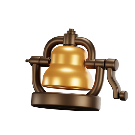 Train Bell  3D Icon