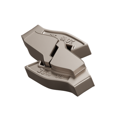 Train Coupler Joint  3D Icon