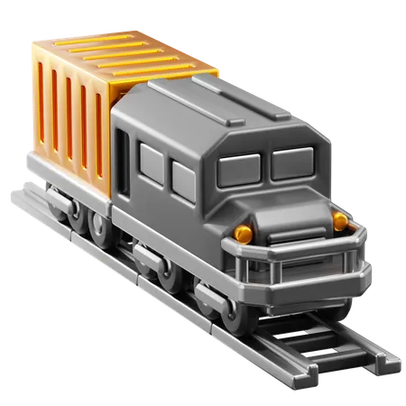 Train de marchandises  3D Icon