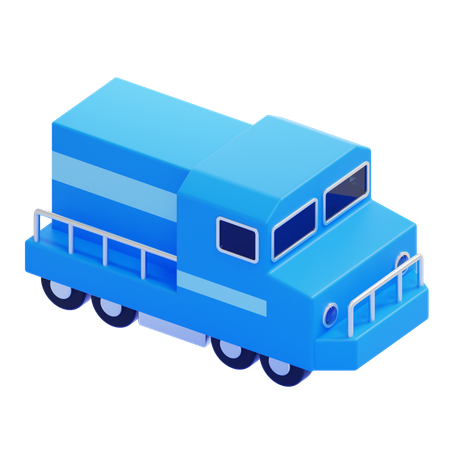 Train de marchandises  3D Icon