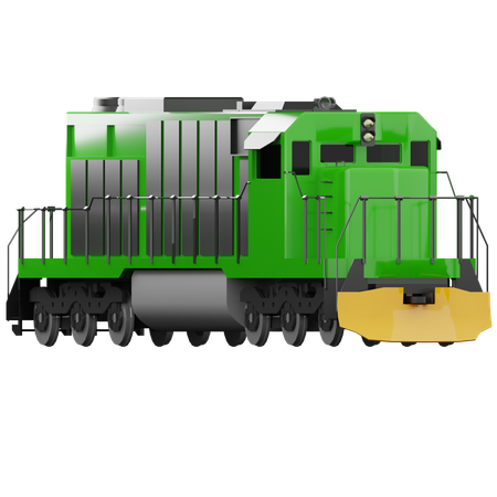 Train Engine  3D Icon