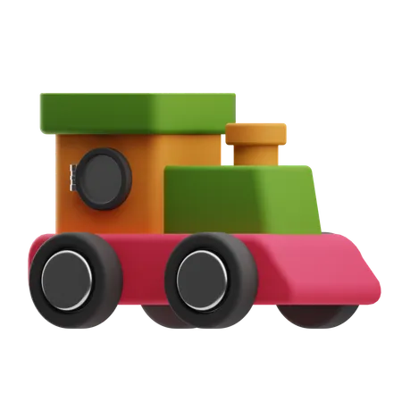 Train jouet  3D Icon