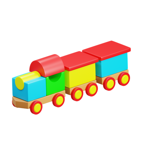 Jouet de train  3D Icon