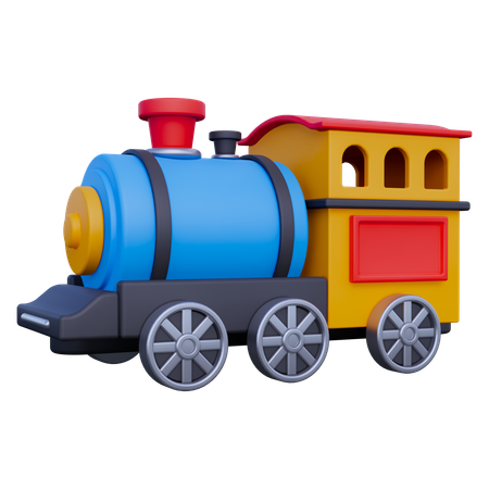 Train jouet  3D Icon