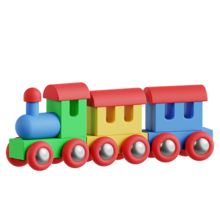 Jouet de train  3D Icon