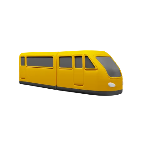 Train moderne  3D Icon