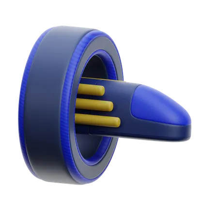 Train ultrarapide  3D Icon