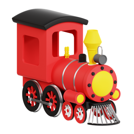 Train Toy  3D Icon