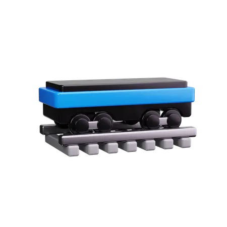 Train Wheels  3D Icon
