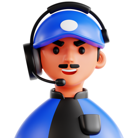 Trainer  3D Icon