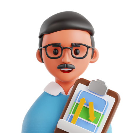 Trainer  3D Icon