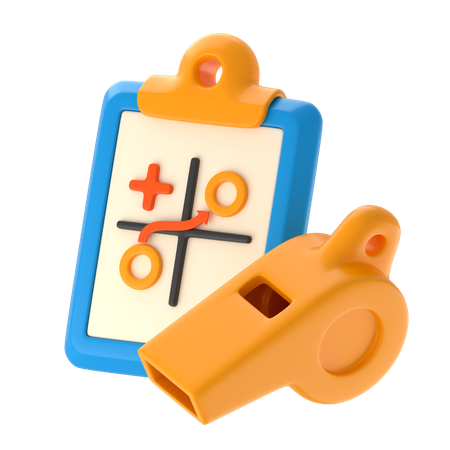 Trainertafel  3D Icon