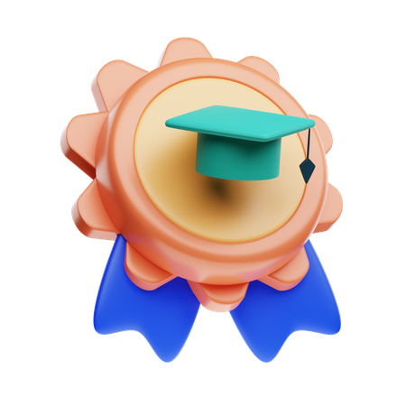 Training Badge  3D Icon