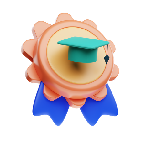 Training Badge  3D Icon