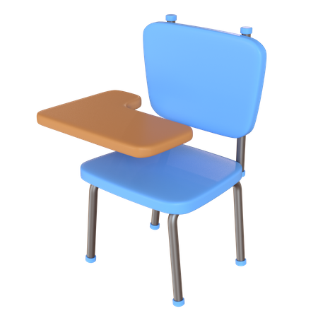 Training Chair  3D Icon