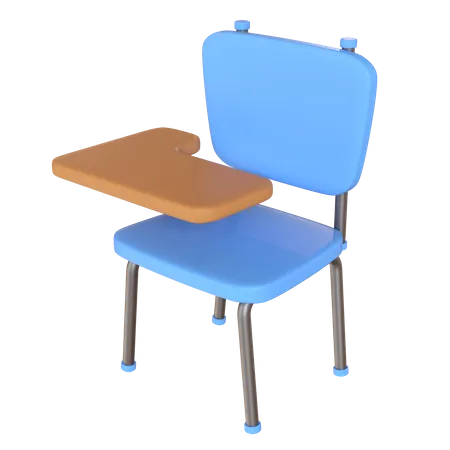 Training Chair  3D Icon