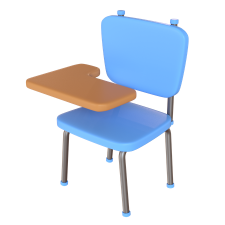 Training Chair 3D Icon
