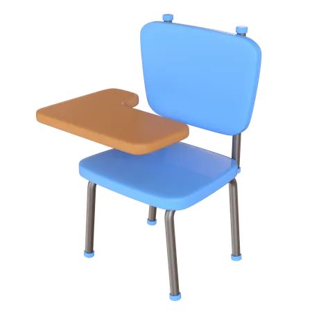 Training Chair 3D Icon