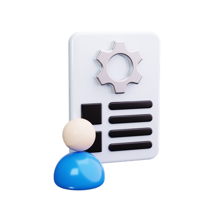 Training Program  3D Icon