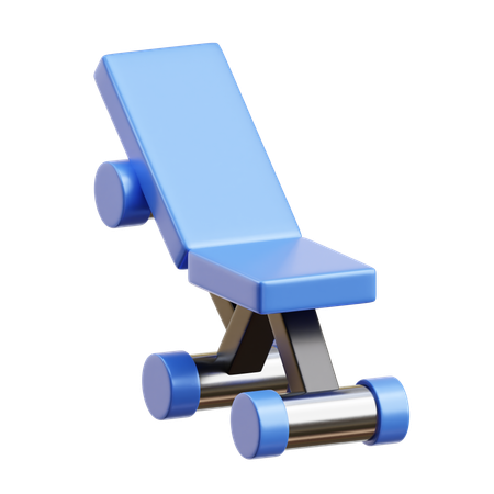 Trainingsbank  3D Icon