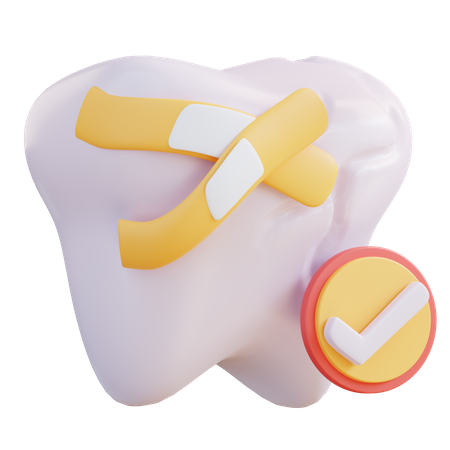 Traitement des caries  3D Icon