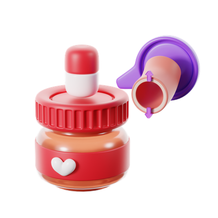 Traitement hypertension  3D Icon