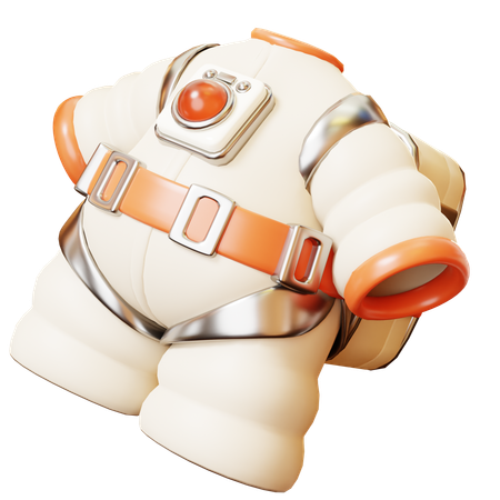 Traje de astronauta  3D Icon