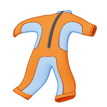 Traje de neopreno  3D Icon