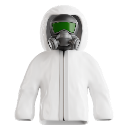 Traje de proteção  3D Icon