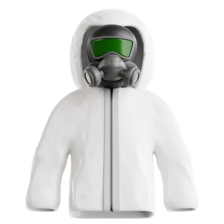 Traje de proteção  3D Icon