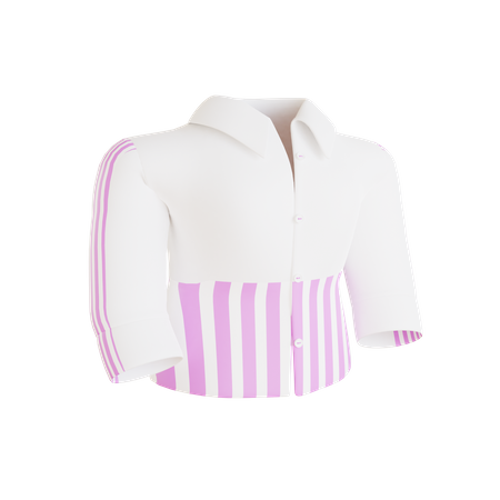 Traje de línea de mujer  3D Icon