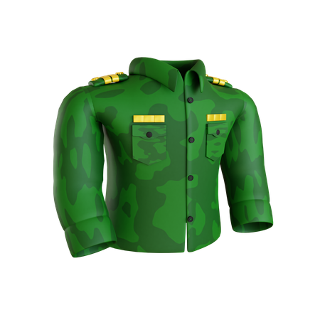 Terno do exército  3D Icon