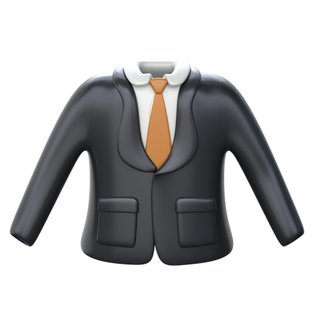 Trajes de negocios  3D Icon