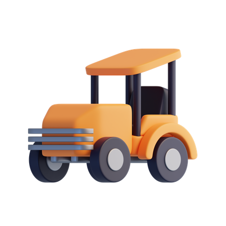 Traktor  3D Icon