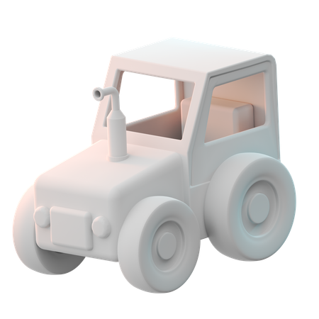 Traktor  3D Icon