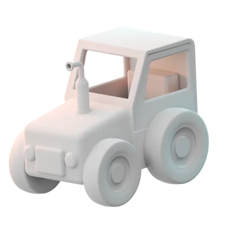 Traktor  3D Icon