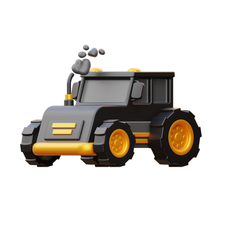 Traktor  3D Icon